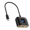 Baseus Square Round 4 In 1 Usb Hub Adapter