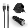 promate car charger with cable type c