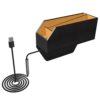 bonola pu leather car storage box car phone wireless charger-2
