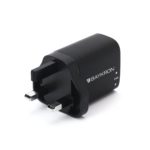 12W, Wall Charger, with Dual USB Ports,Total Power 2.4A,UK, Black-2