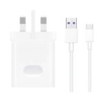 SuperCharge Adapter With USB-C Data Cable White