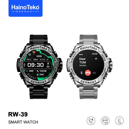 Haino Teko RW-39 Smart Watch With 3 Pair Straps-2